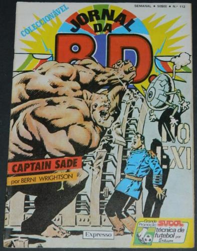 Jornal DA BD #1121984 - Portugal magazine sizeCover and Captain Sterrn pt#2 from Heavy Metal