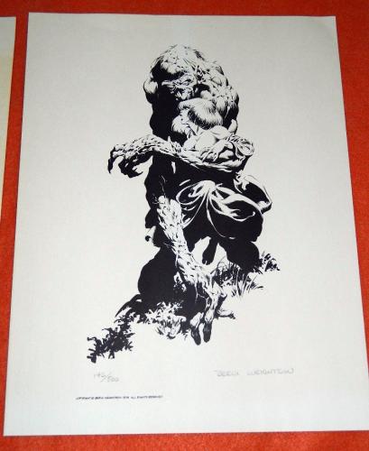 Edgar Rice Burroughs portfolio1 Wrightson plate