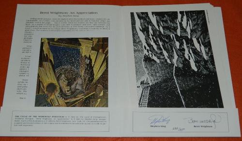 Cycle of the WerewolfLand of Enchantment#282/350 signed12 color/12 B&W