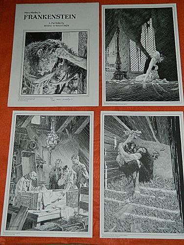 Frankenstein 1978Tyrannosaurus Press#55/20006 prints