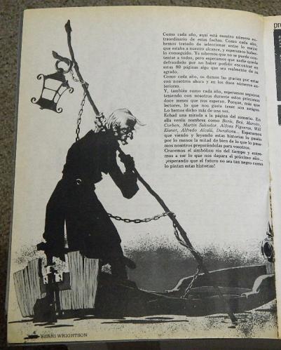 Creepy Almanaque 1982intro page
