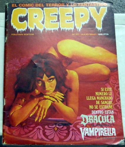 Creepy #37Spain - Jul. 1982prints Creepy #64 & Frontis piece