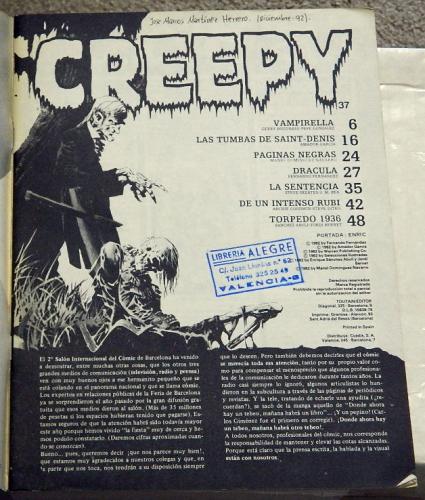 Creepy #37Frontis piece