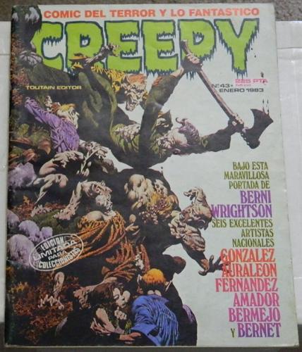 Creepy #43Spain - Jan. 1983cover
