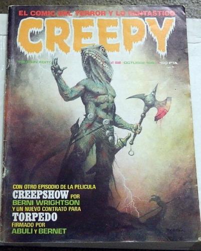 Creepy #52Spain - Oct. 1983Creepshow "Something to Tide You Over"