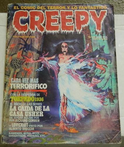 Creepy #59Spain - May 1984"Love Under Laboratory Conditions"