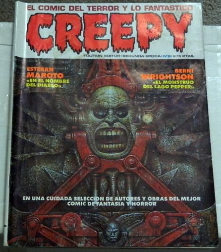 Creepy #8 Vol. 2Spain - 1990"Pepper Lake Monster"