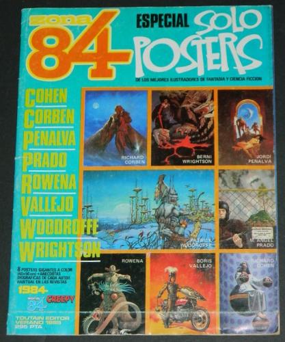 Zona 84 PostersSpain - 1985Ziegfreid poster