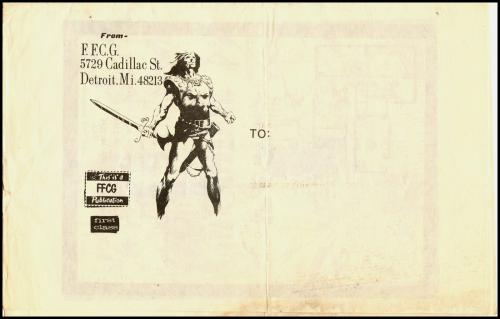 6) FFCG Detroit Mini-Con II Progress Report/Aftermath booklet 1972
