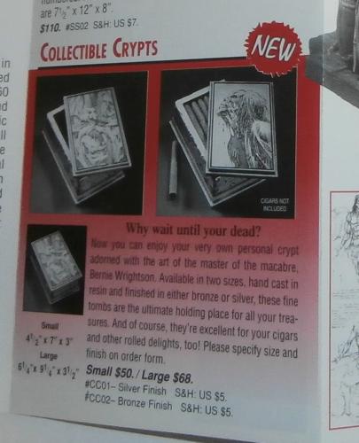 1) Sideshow Collectible Crypts any/all