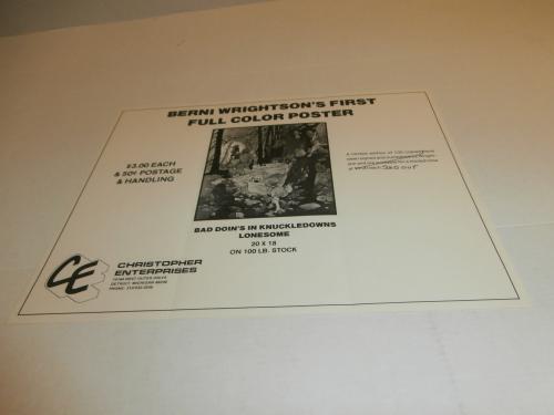 13) Christopher Enterprises Poster flyers